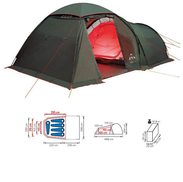 Палатка Camp Forteza 5